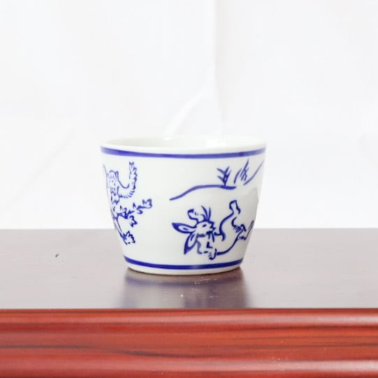 鳥獣戯画の盆栽鉢（NAH-002） | 和の暮らし盆栽店 | 公式オンライン
