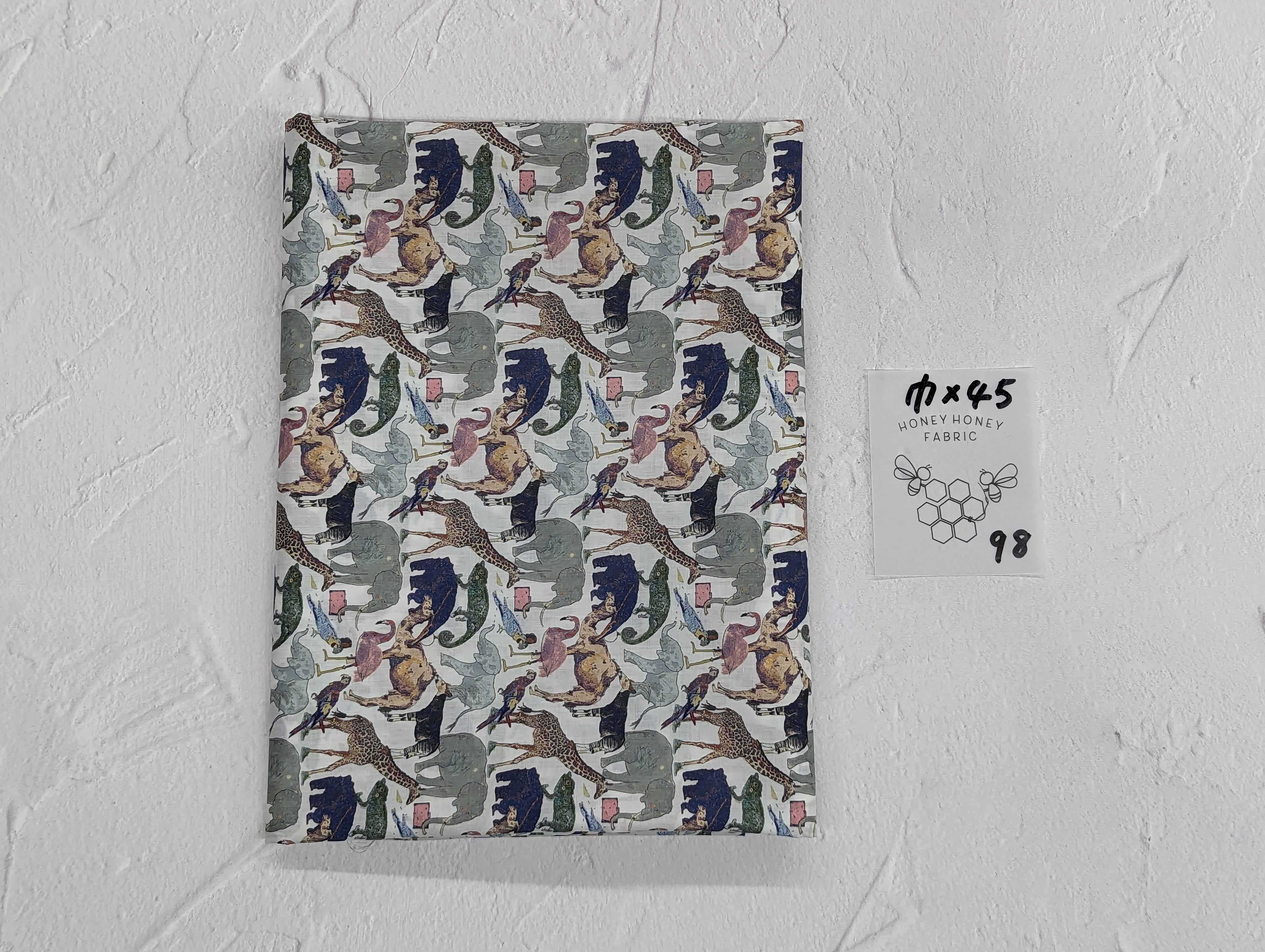 《98》◆輸入 リバティ LIBERTY タナローン カットクロス ハギレ