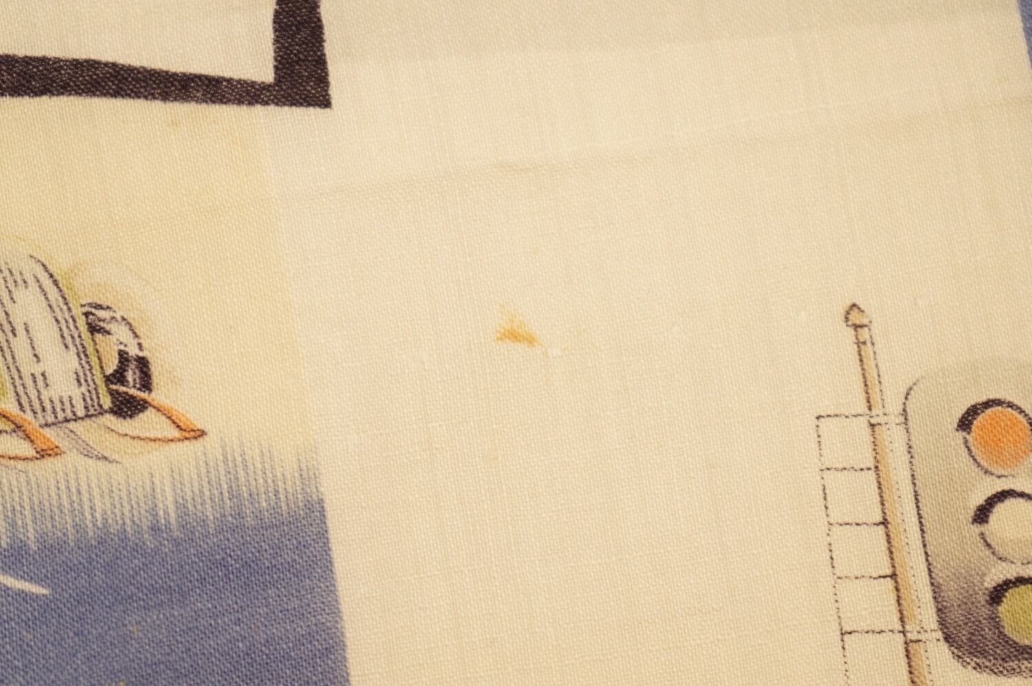 3496g3 面白柄犬柄はぎれ3種類まとめて 昭和レトロ 古布リメイク素材 アンティーク着物 ヴィンテージ Revistas Ipls Ao