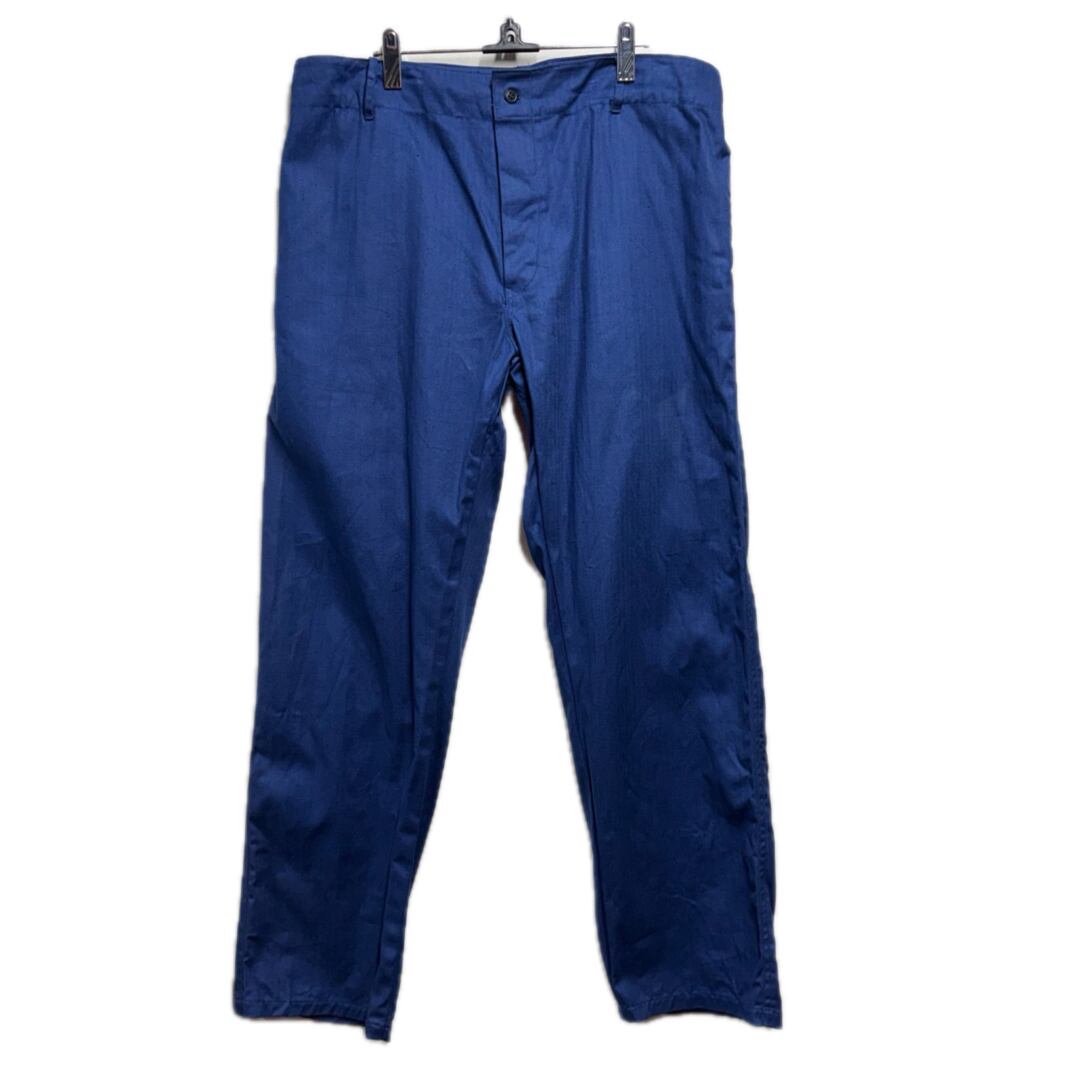 メンズ 70s フレンチワーク パンツ ダブルニー L〜XL相当 ツイル