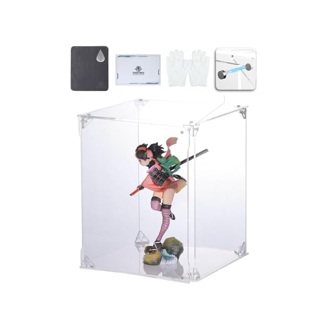 COOLTAKU フィギュアケース アクリル UVカット マグネット式 磁石付き