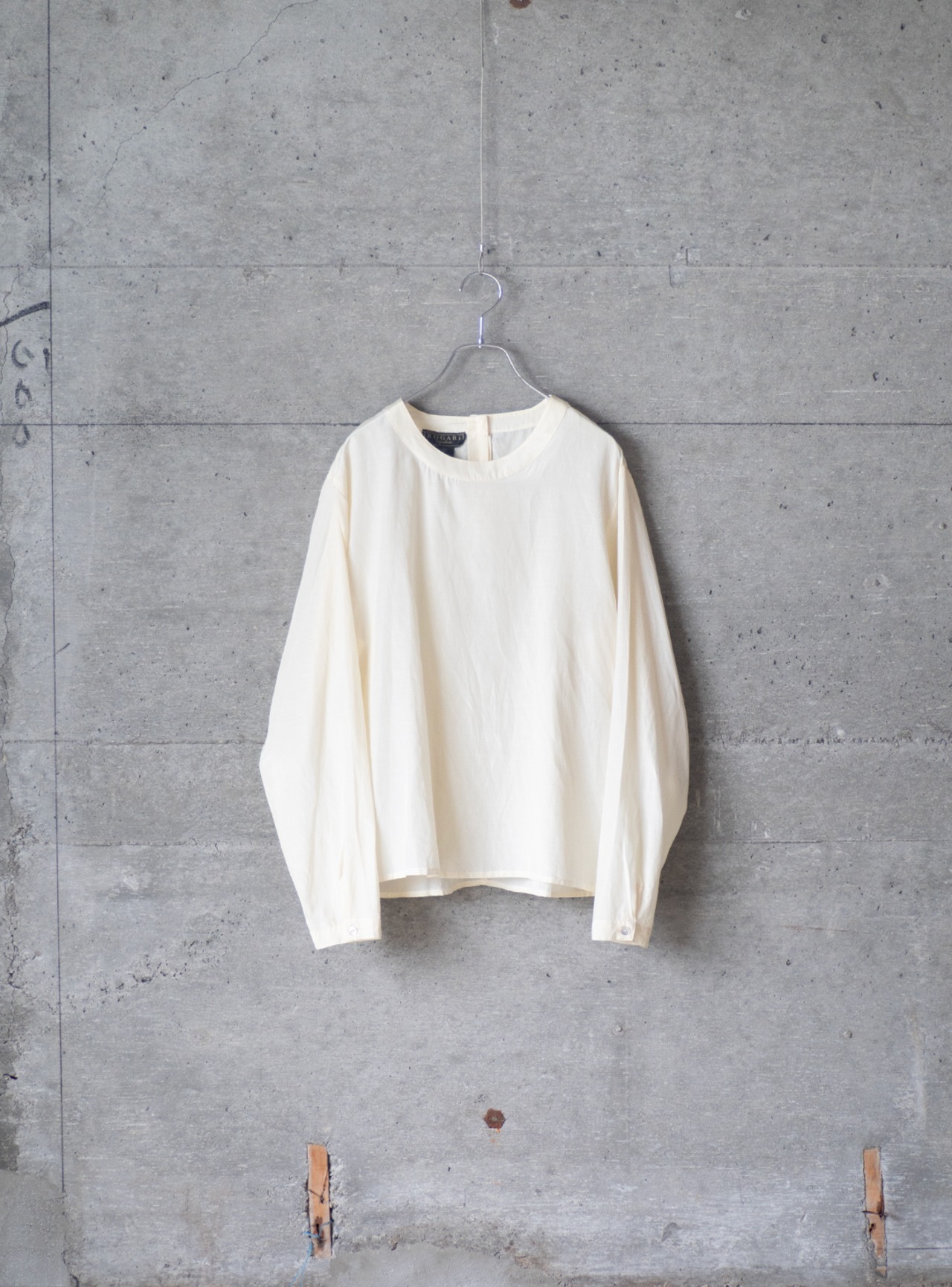 "BOGARI Signature" 1990s Silk cotton pullover