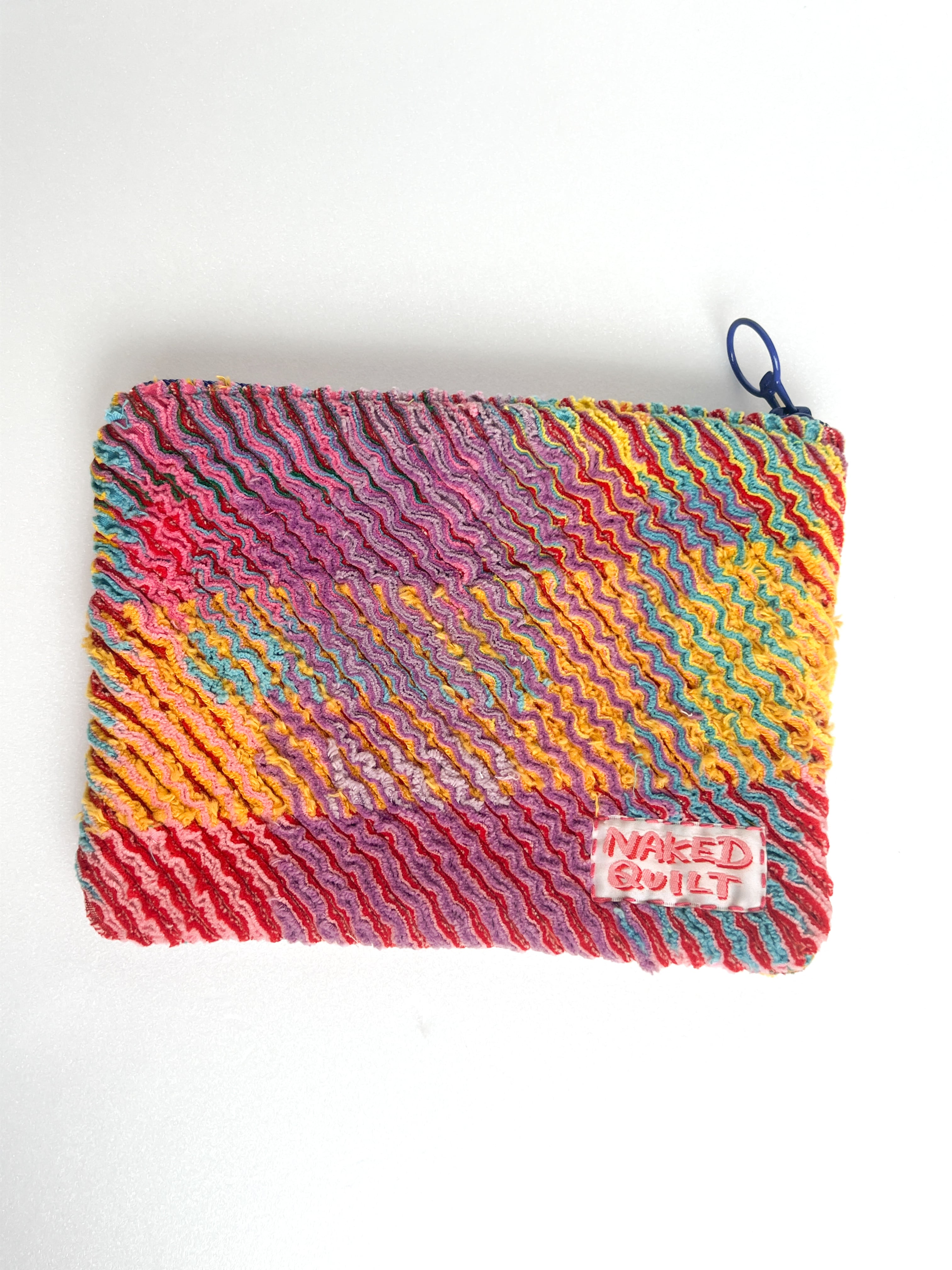 新品未使用 NAKEDQUILT ビックサコッシュ スラッシュキルト A4サイズ nakedquilt