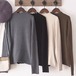 4色／タートルネックインナートップス ・10047