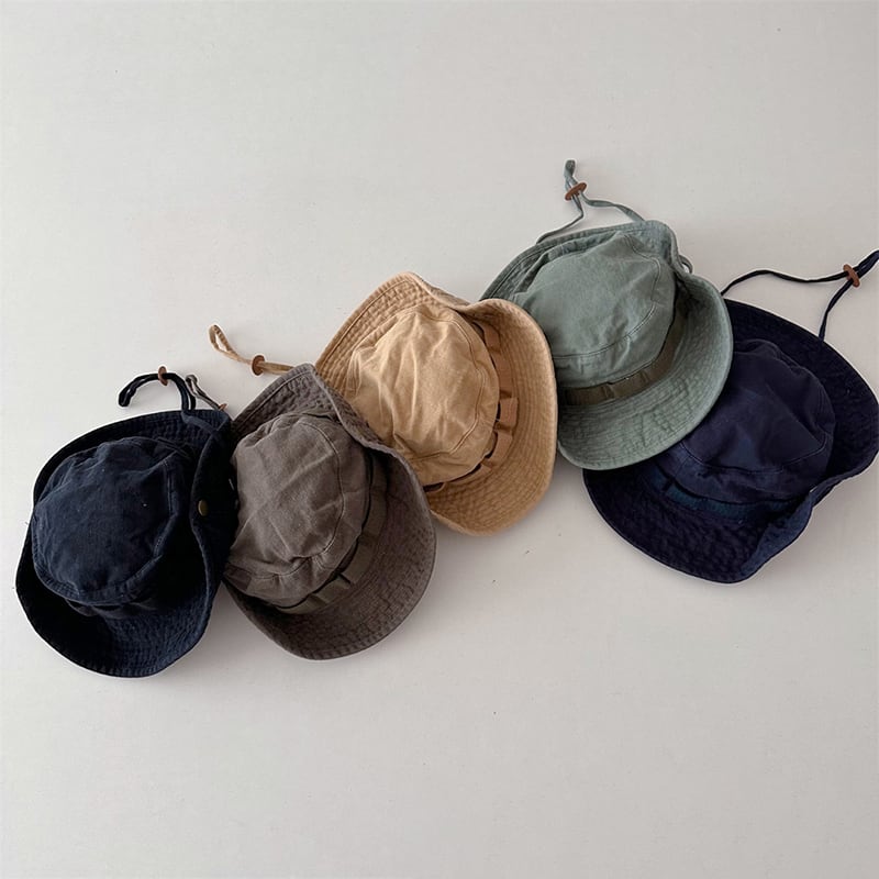 【GOODS】ピュアカラーフィッシャーマンズハット 全5色