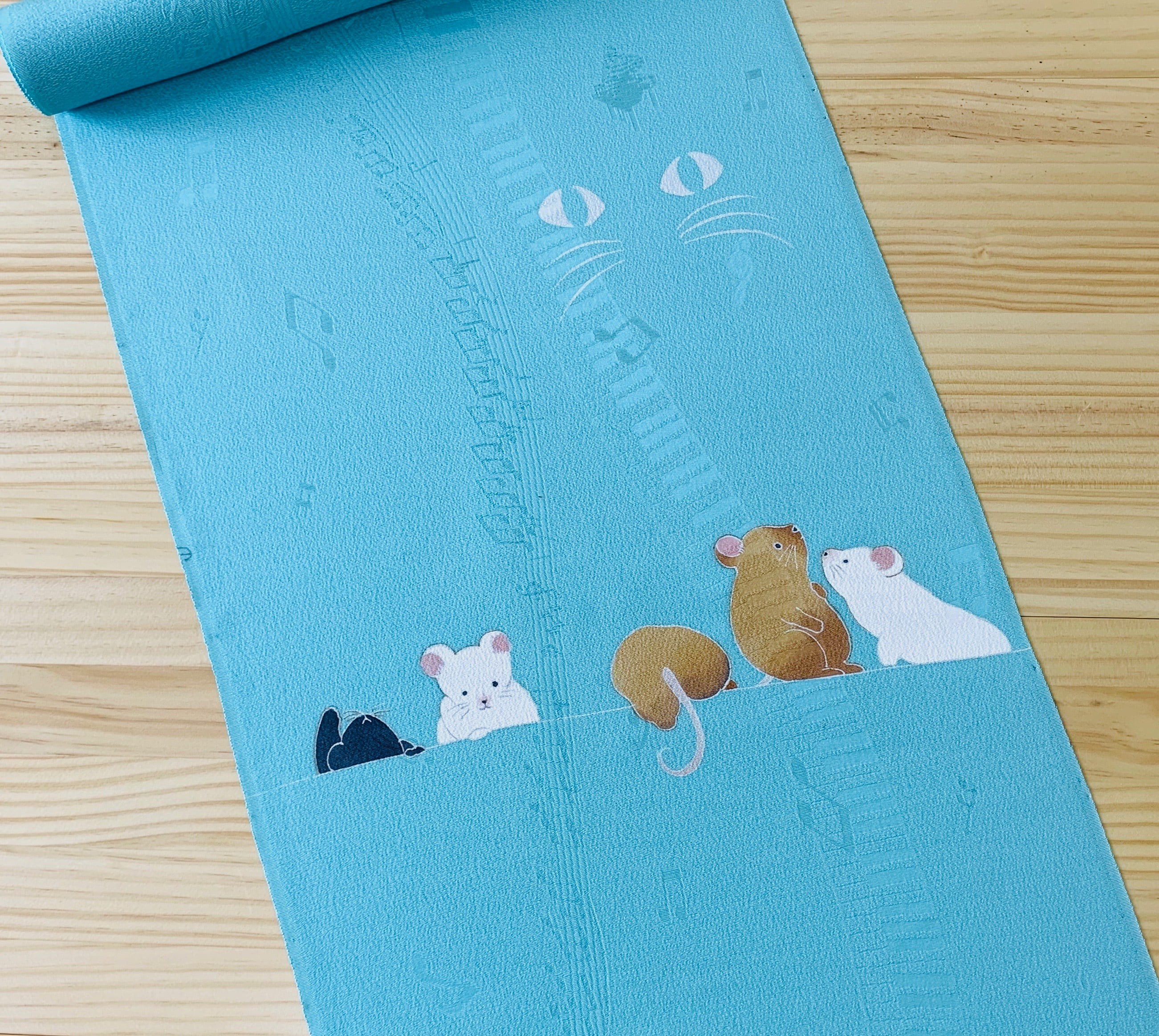 名古屋帯「ねずみ・お友達として」4-029 | somemoyoushop ーそめ 名古屋帯「ねずみ・お友達として」4-029 | somemoyoushop ーそめ