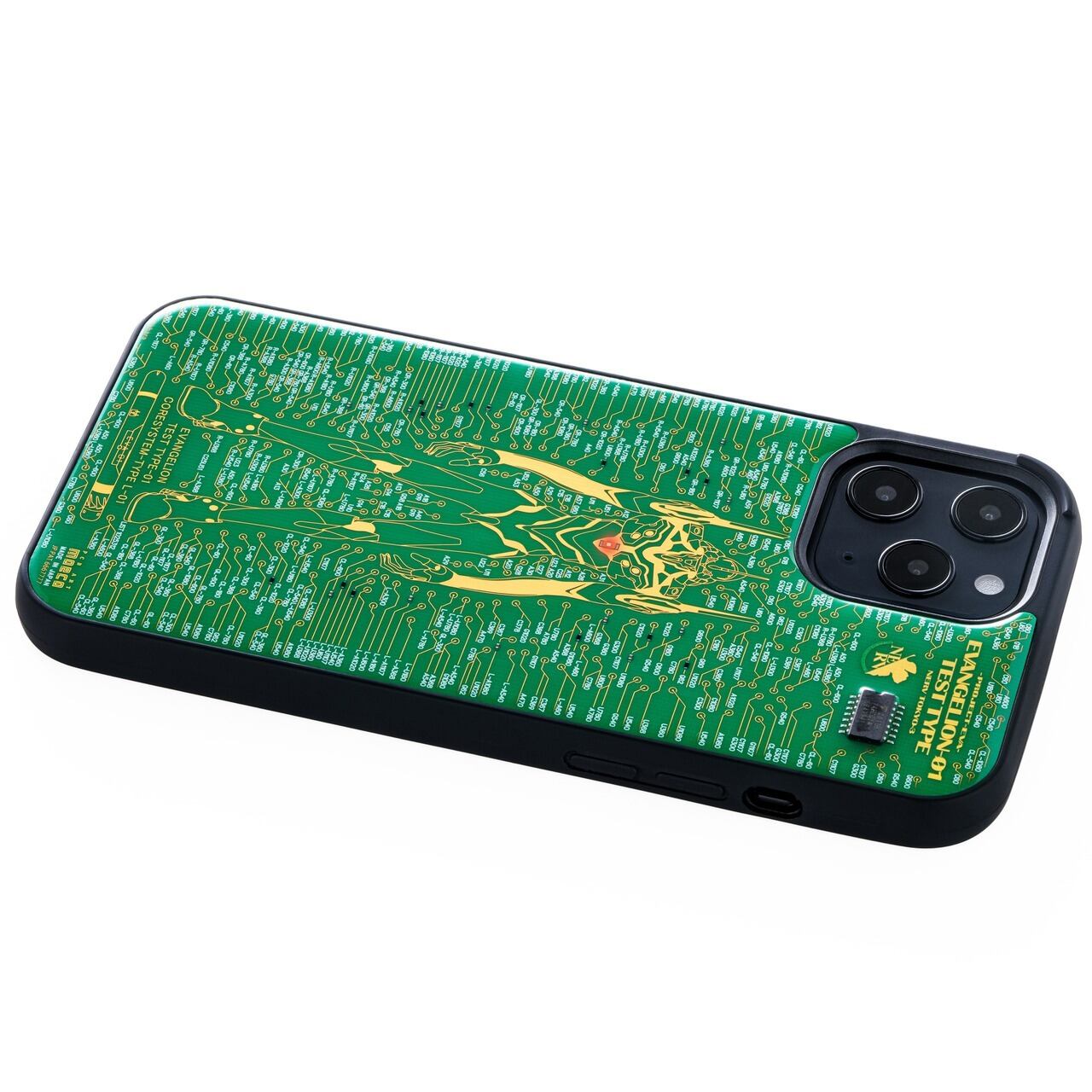 FLASH EVA01 基板アート iPhone 12 Pro Max ケース | PCB ART moeco