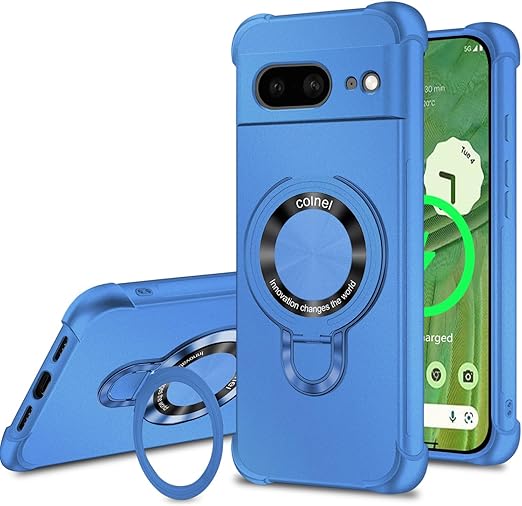 Google Pixel8 ケース MagSafe対応 リング付き ピクセル8 カバー Google Pixel8 ケース MagSafe対応 リング付き ピクセル8 カバー