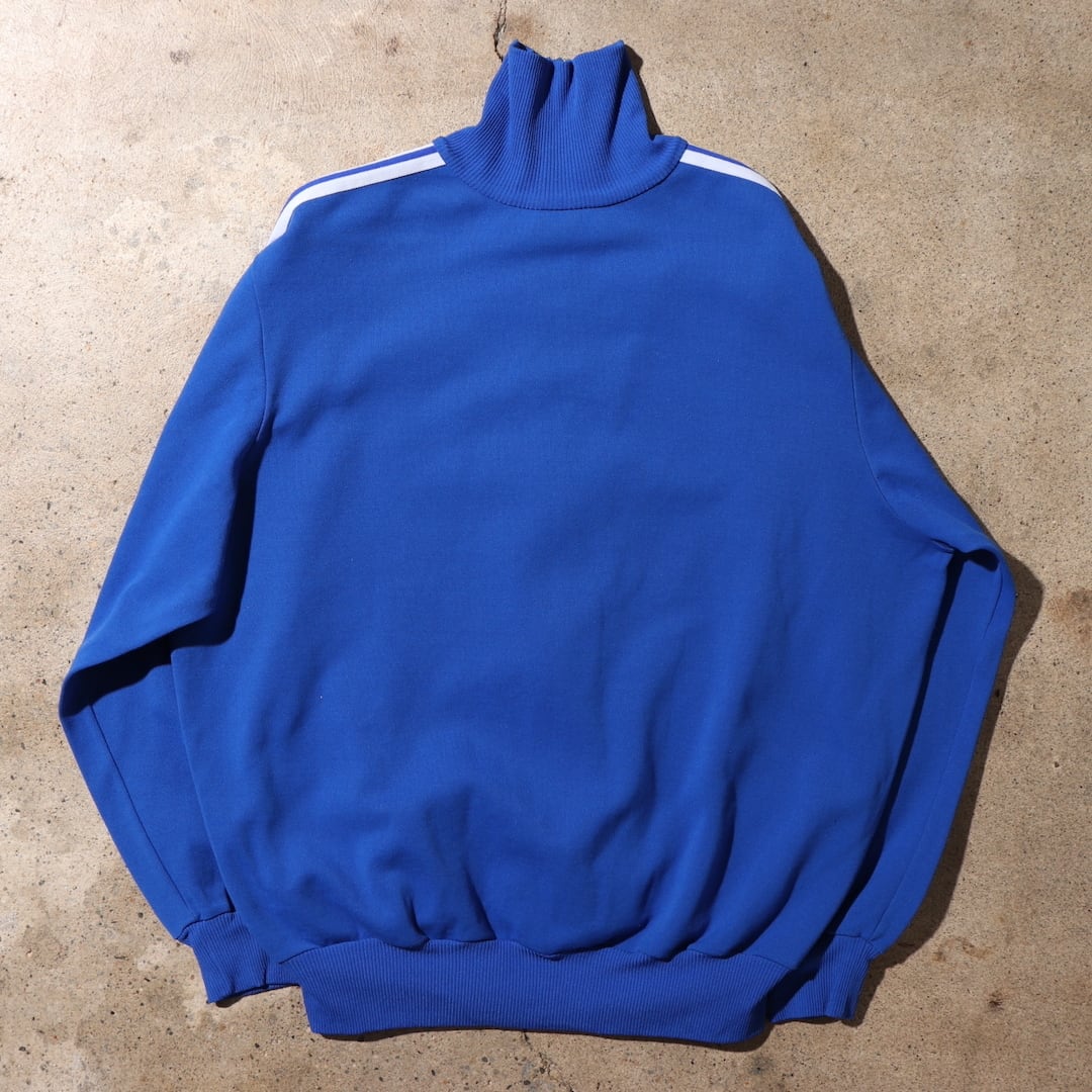 美品 8号 2XL 60s 西ドイツ製 adidas トラックジャケット 青-