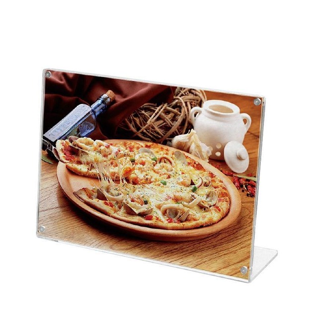 ”オススメ” KNK-1  税抜定価2,700-  L字型マグネットメニュースタンド   卓上メニュー　スタンドメニュー