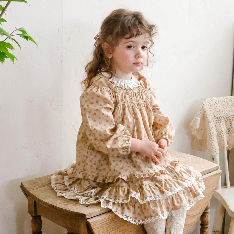 «Sold out»«puella flo» ミューイブラウス 2colors