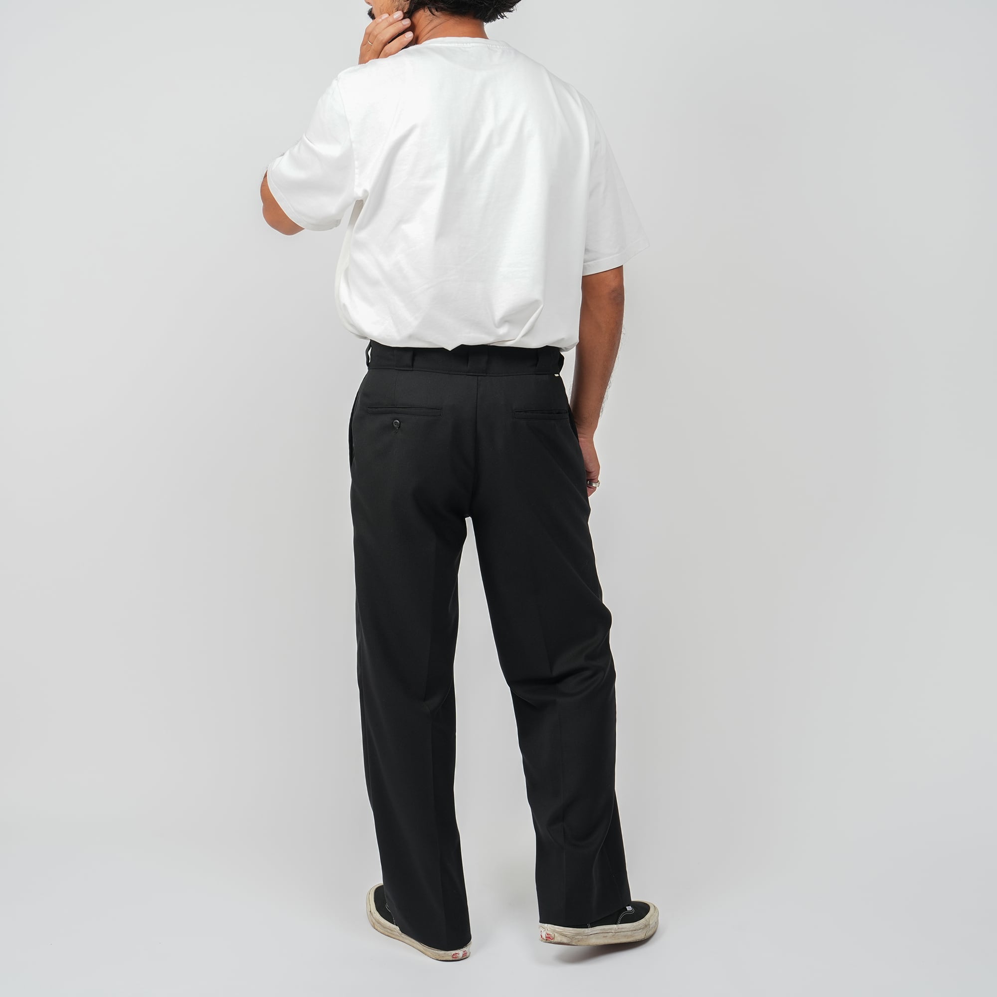 Wool Super100's Twill Slacks