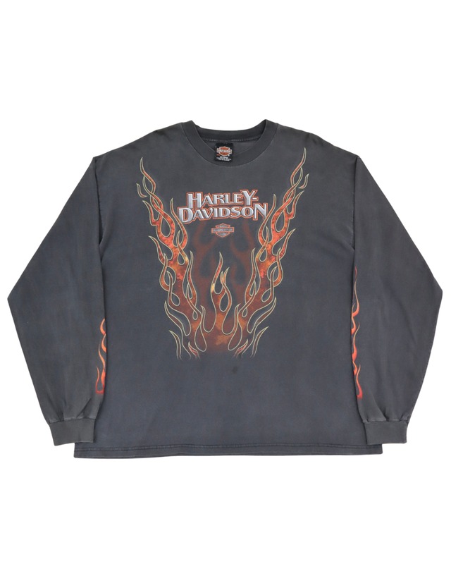 HARLEY DAVIDSON FRONT V FLAME LS XXL