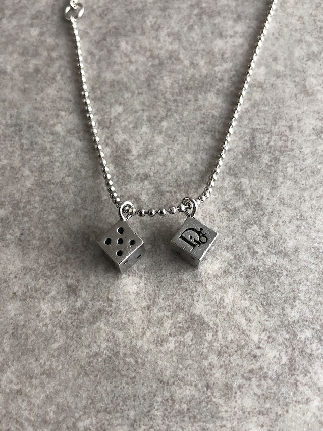 Christian Dior クリスチャン ディオール ブレスレット シルバー サイコロ vintage ヴィンテージ オールド 5ynpw5