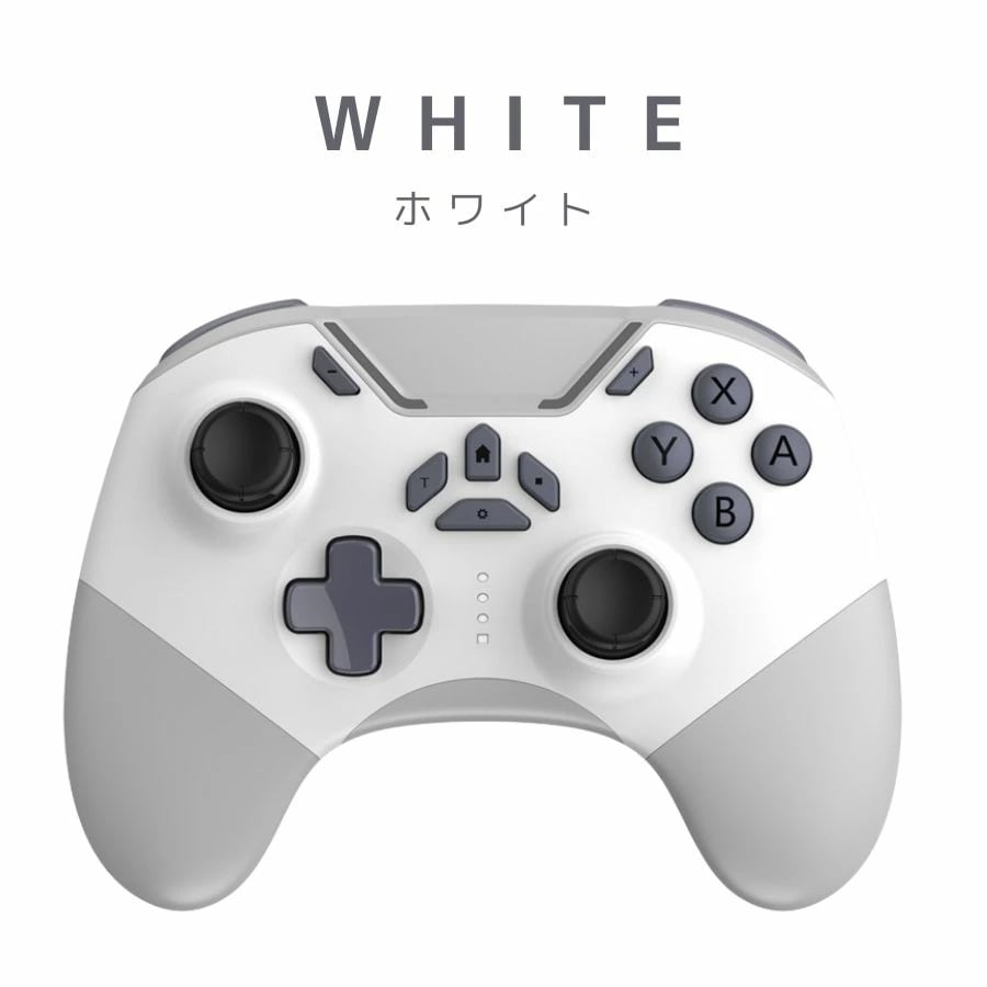 Nintendo Switch コントローラー ホワイト/ブラック Nibiru】Switch コントローラ 互換性 かわいい Nintendo Switch