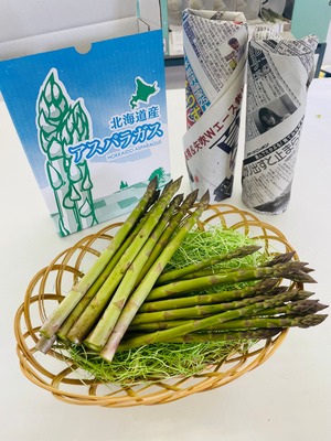 朝採れアスパラ　1kg（Lサイズ）