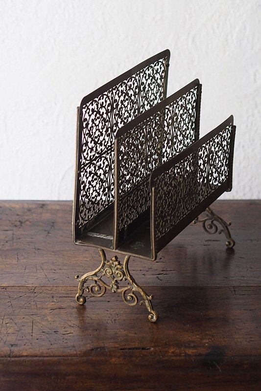 真鍮レターホルダー-antique letter holder | アンティーク