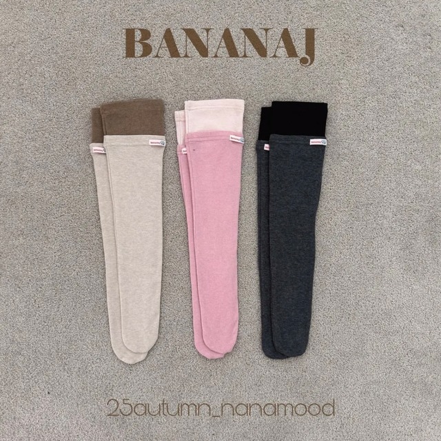〈即納〉banana j long Toshi socks