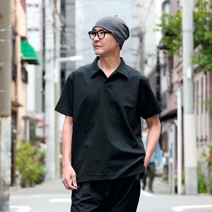 新古美品  BIG POLO ブラック  L  [ST-OB03]