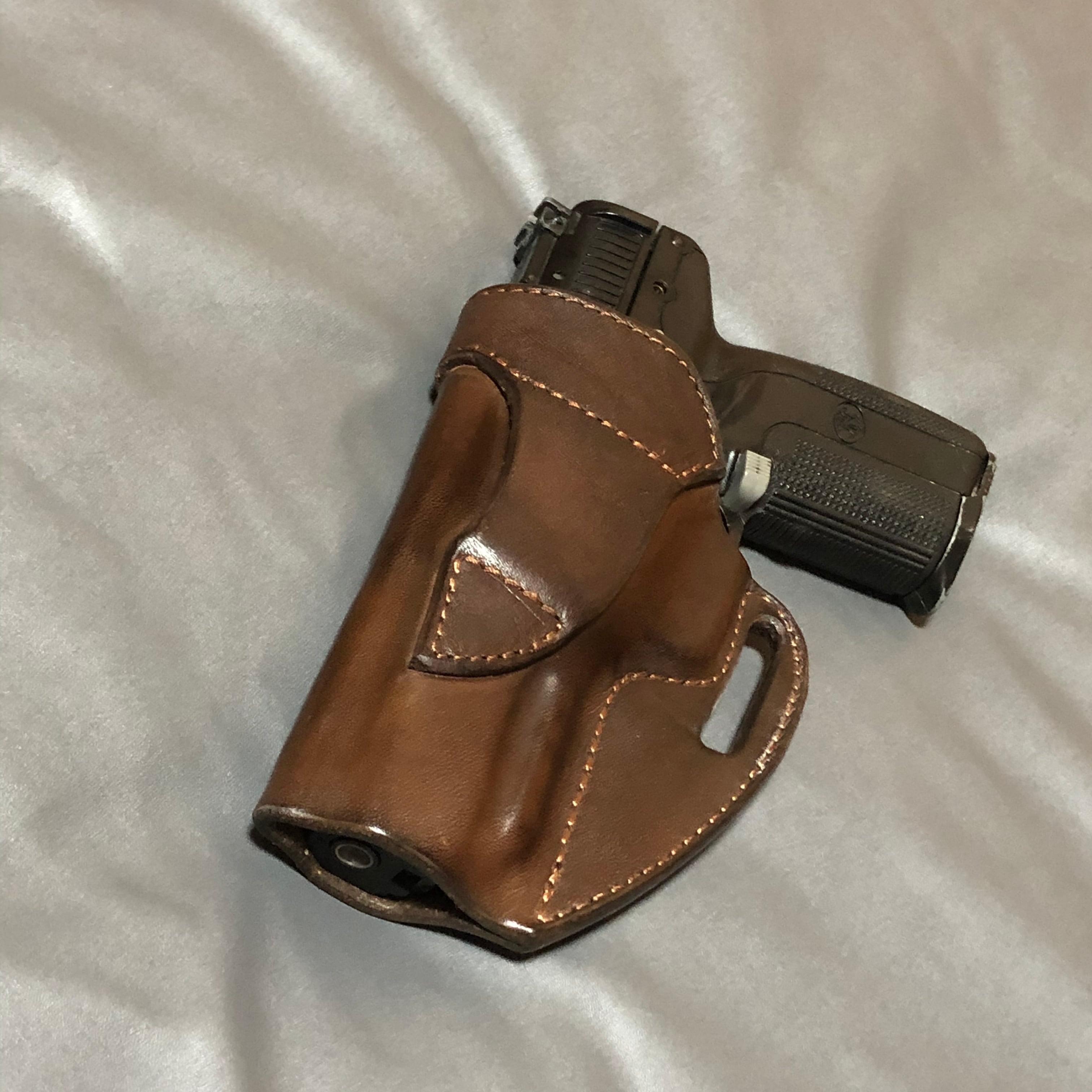 ブローニングm1910 ホルスター 革製 年代物