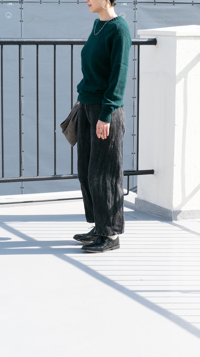 "Paul Stuart" used Wool saddle shoulder knit