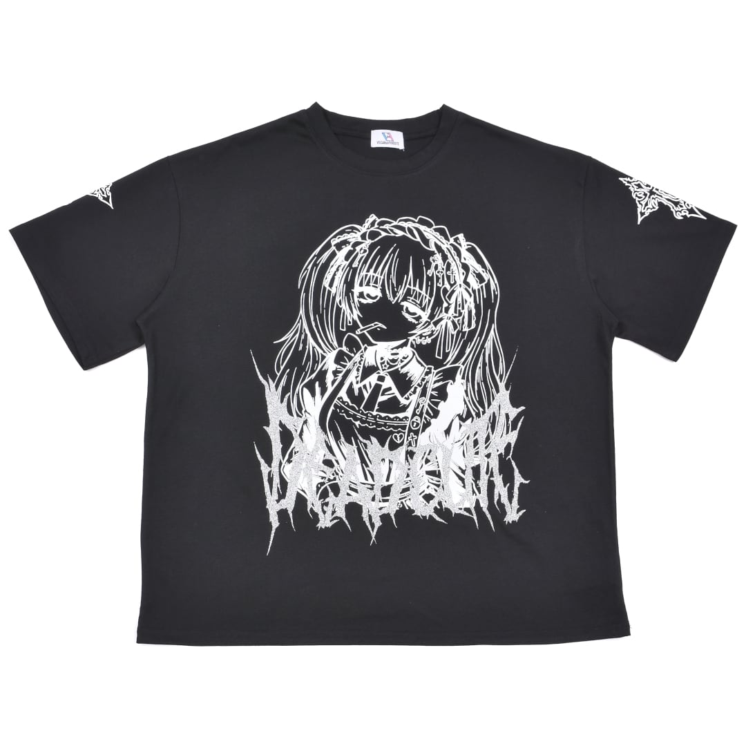 7/30 完売→再入荷！】新作☆SmokingメイドガールTシャツ