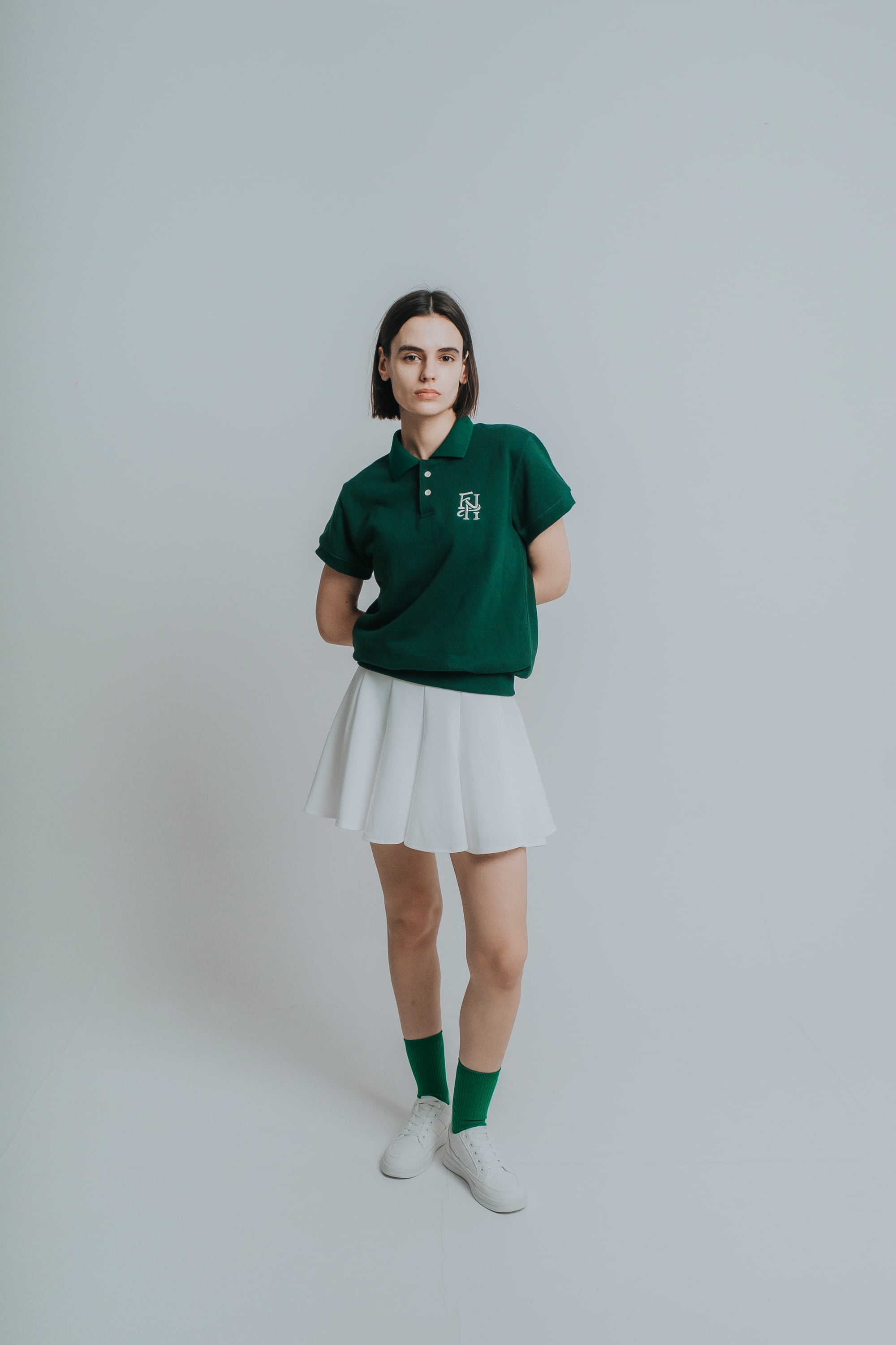 FLARE SKIRT (OFF) | ENTI