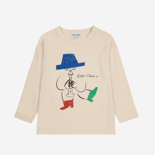 残り1点(4-5Y) BOBO CHOSES / Magic Flute Player T-shirt