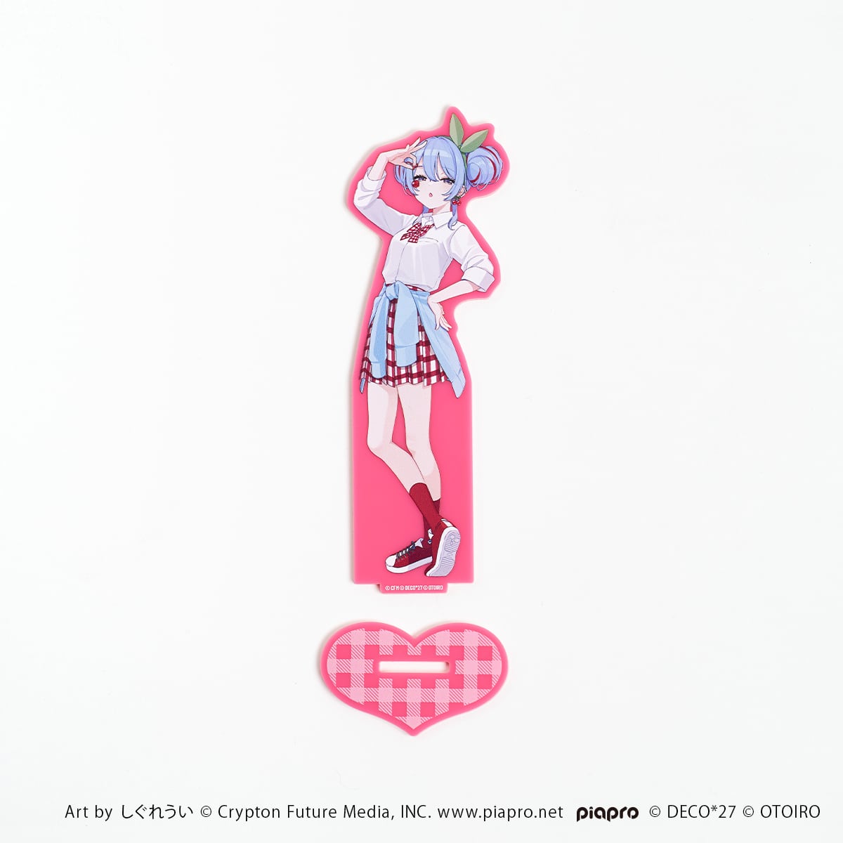 アクリル画 無題 101 『ローズ&アメリカンチェリー』 チェリーポップ】カラーアクリルスタンド【予約対象商品】 | OTOIRO