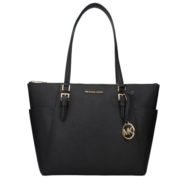 【新品】MICHAEL KORS マイケルコース レディース ショルダーバッグ レザー ブラック 35T0GCFT7LBLACK