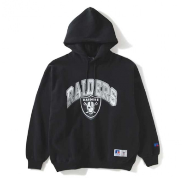 RUSSEL ATHLETIC ラッセルアスレティック NFL RAIDERS LOGO フーディ