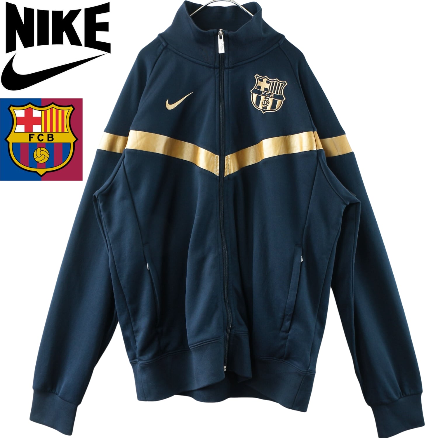 NIKE ナイキ FCバルセロナ Mサイズ トラックジャケット ジャージ NIKE ナイキ FCバルセロナ Mサイズ トラックジャケット ジャージ