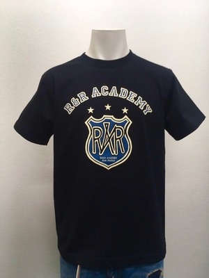 R&R ACADEMY T-SHIRT  :BLK