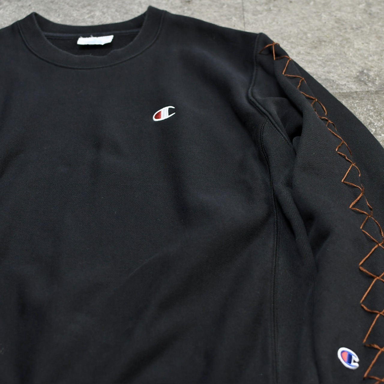 custom arm embroidery sweat