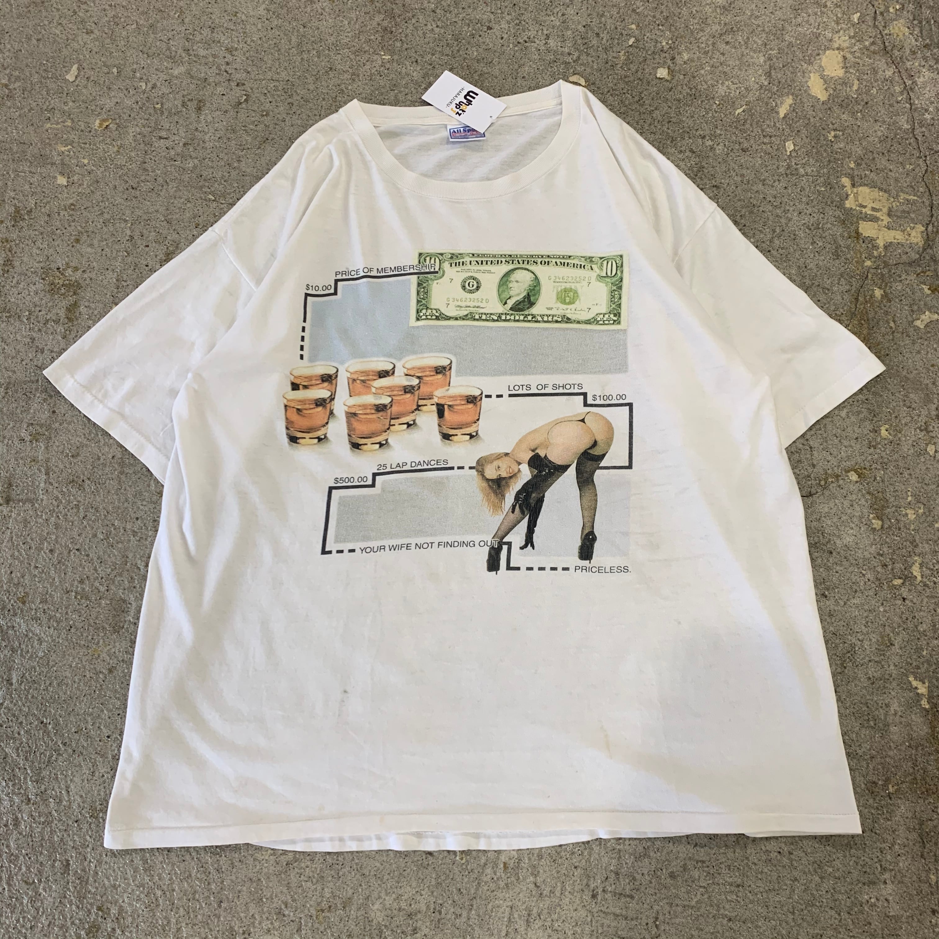 90s good print T-shirt | What'z up