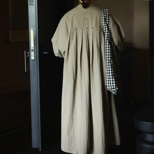 フロントタックロングワンピ ・12453