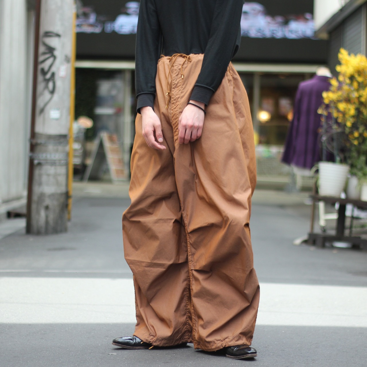 VINTAGE US ARMY スノーカモパンツ 後染め 【FF-0843】 | cv 