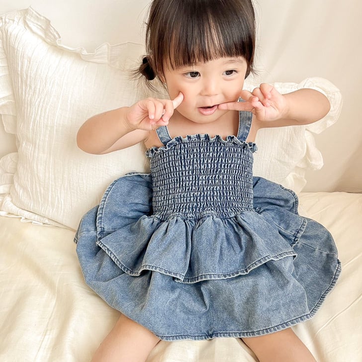 韓国子ども服 ワンピース 90cm - 着物・セレモニードレス