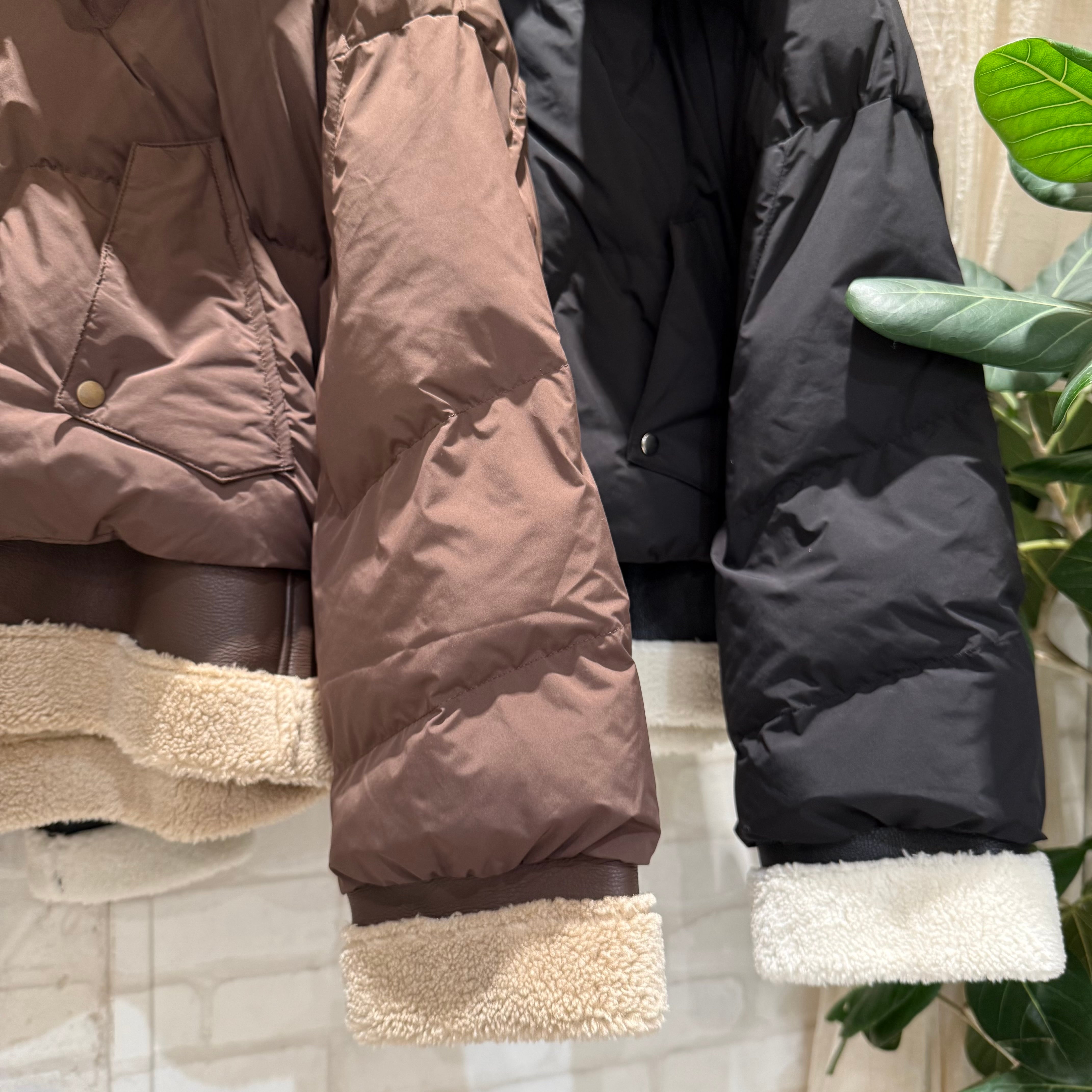 ムートン切替ダウンジャケット LUGIVA(ルギバ) | EARL