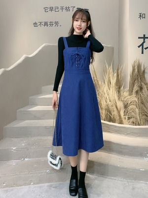 オールインワンフレアワンピース