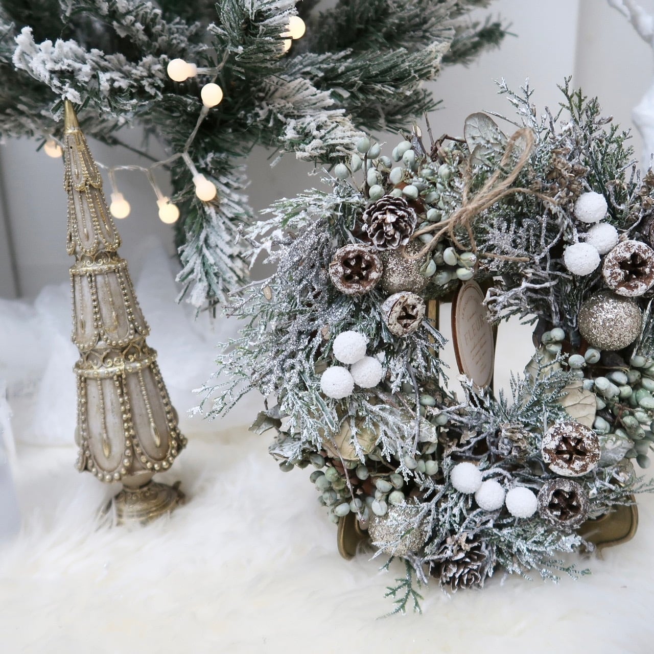 1.クリスマスリース Christmas wreath / クリスマスリース | BONNE CHANCE