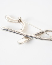 〈Tiffany＆Co〉Initial H Brooch 1983s