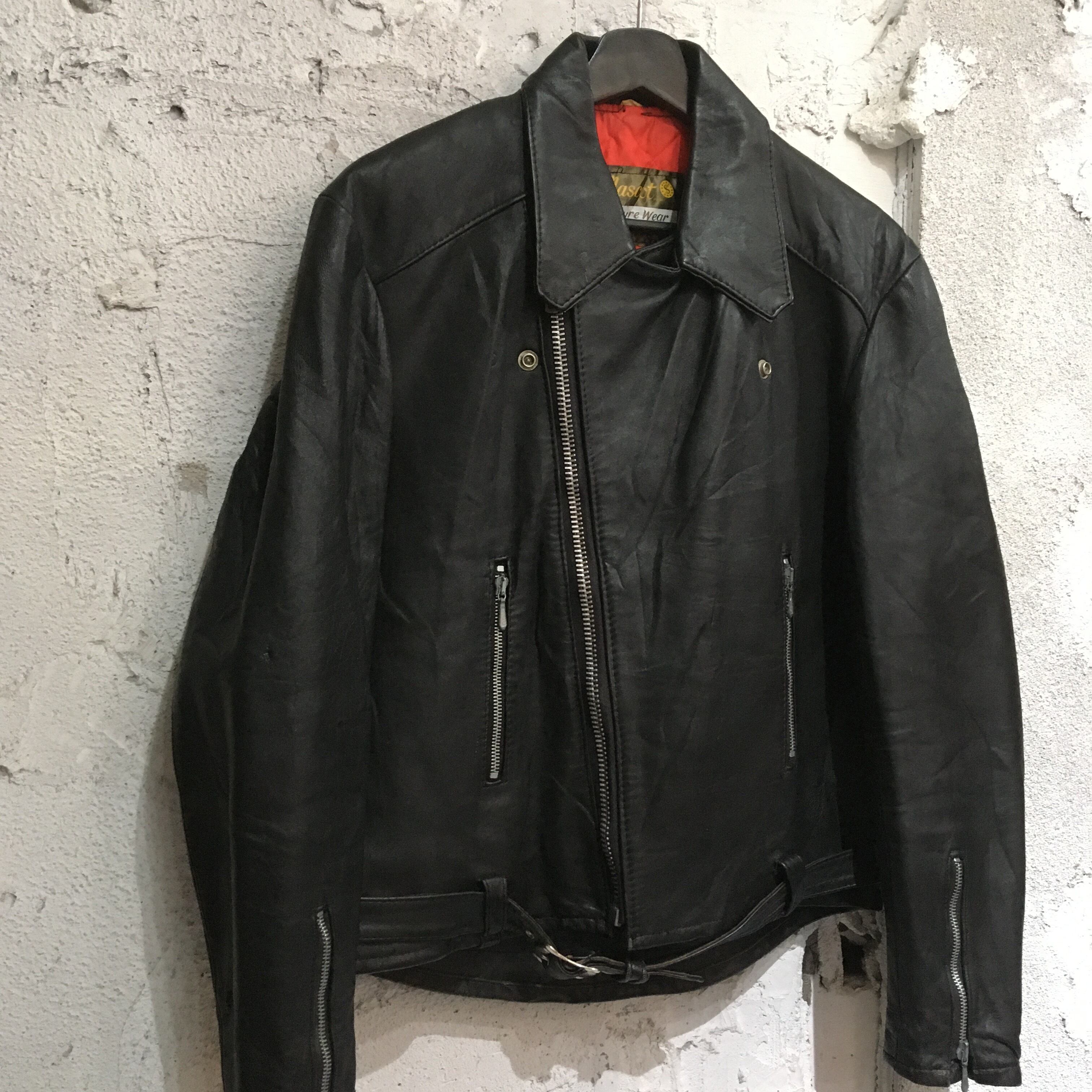 70's MASCOT LEATHER / マスコット レザージャケット ライダース