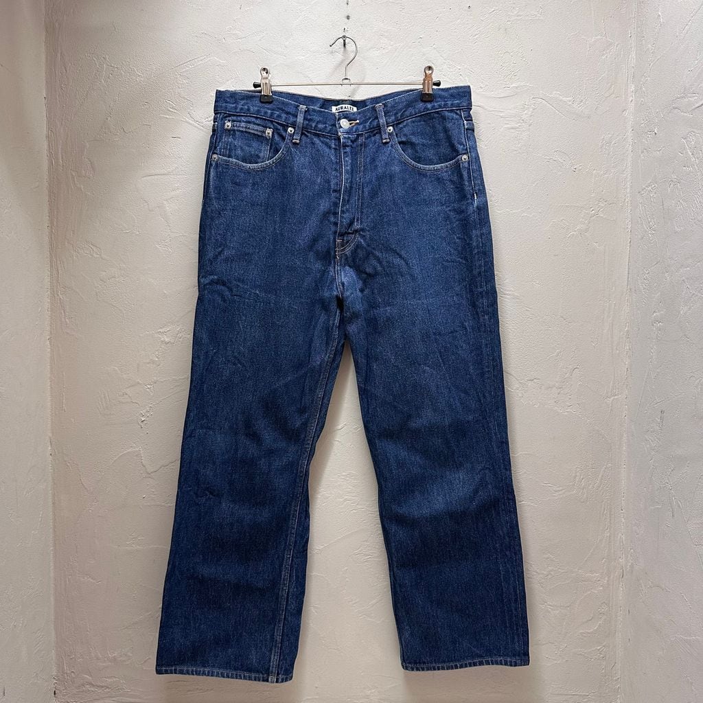 AURALEE オーラリー HARD TWIST DENIM 5P PANTS デニムパンツ A9AP01DM