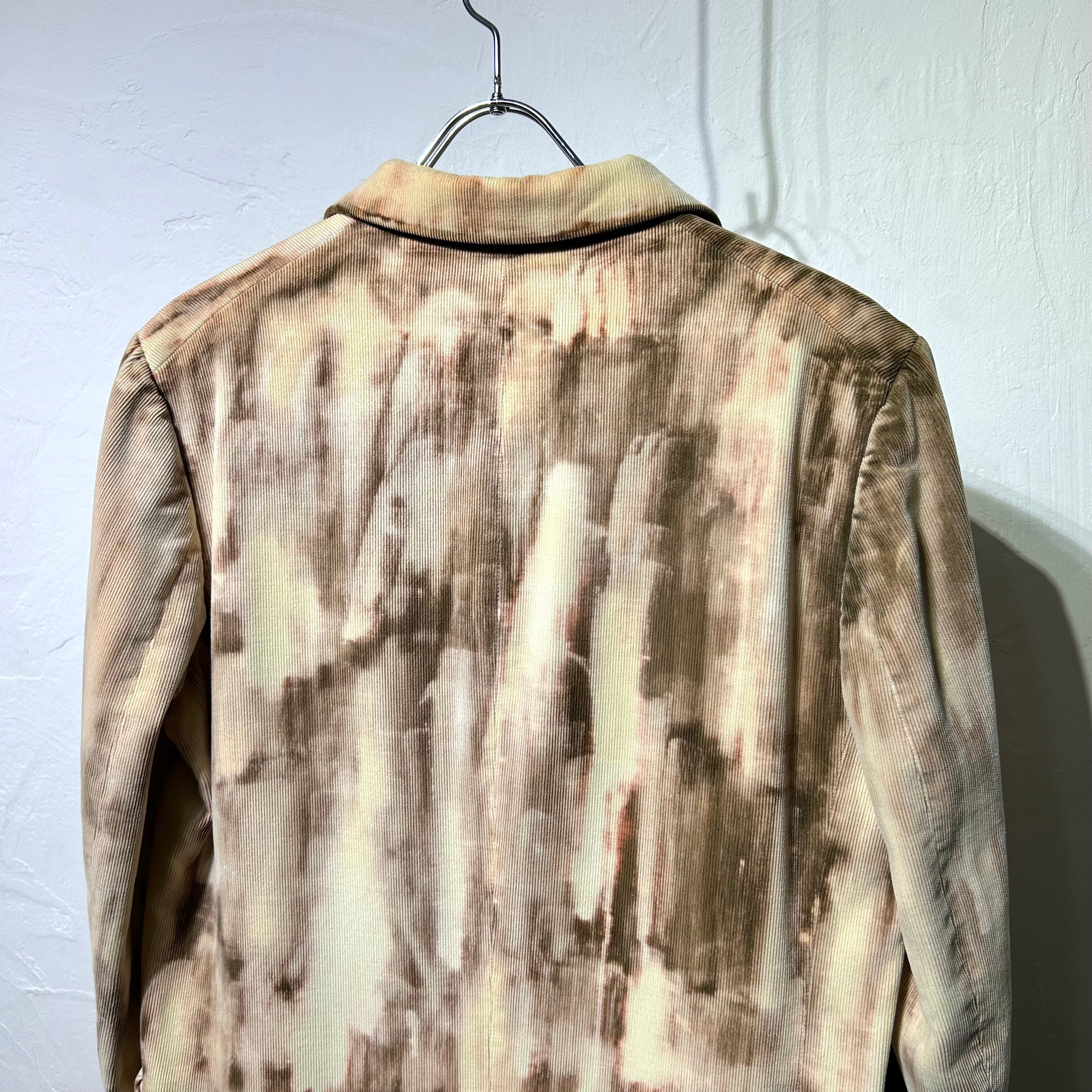90s DRIES VAN NOTEN Bleached Corduroy Jacket | VOLAR 90s DRIES VAN NOTEN Bleached Corduroy Jacket | VOLAR