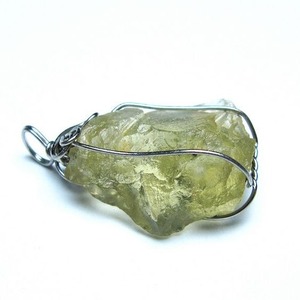 リビアングラス ペンダント 一点物 メール便可 [M便 1/20] 112-13593