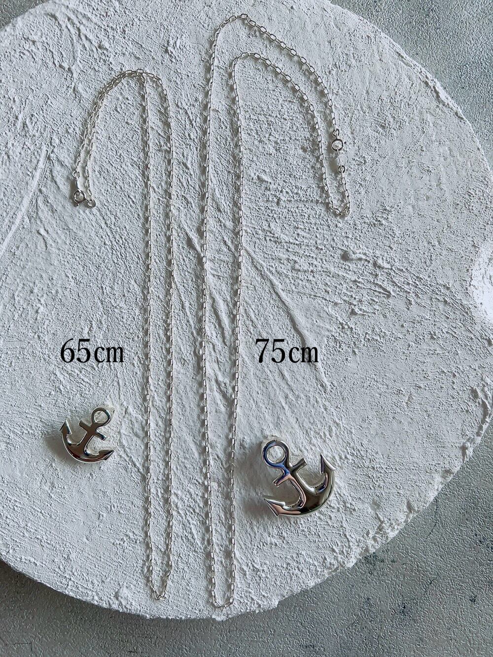 silver925 long chain necklace 65㎝ | 上質なジュエリー | 大人
