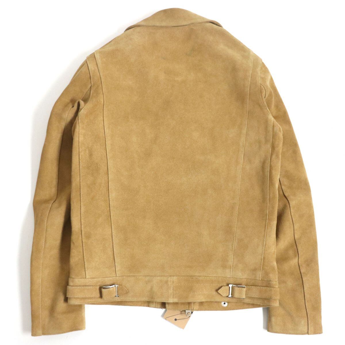 JAMES GROSE/スウェード/カーフスキン ダブルライダースジャケット JAMES GROSE/スウェード/カーフスキン ダブルライダースジャケット