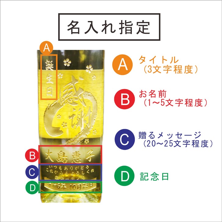 名入れ ボトル 彫刻 【 感謝ボトル 白ワイン 750ml 】還暦 誕生日 プレゼント 退職 退職祝い フランス ボルドー ワイン 父の日 母の日 緑寿 喜寿 古希 傘寿 白寿 米寿 百寿 お中元 お歳暮 結婚 結婚祝い 金婚式 銀婚式 結婚記念日 敬老の日 友達 家族 筆文字 記念日 感謝 永年勤続 男性 女性 名入れ酒 クリスマス バレンタインデー 御礼