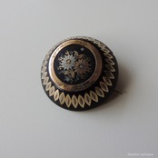 アンティークジュエリー ピクウェ ブローチ 【マーガレット】（ソーティングメモ付）